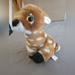 Wild Republic Adorable Brown and White Plush Fawn Toy